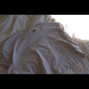 ☀︎︎White Gymshark Croptop☀︎